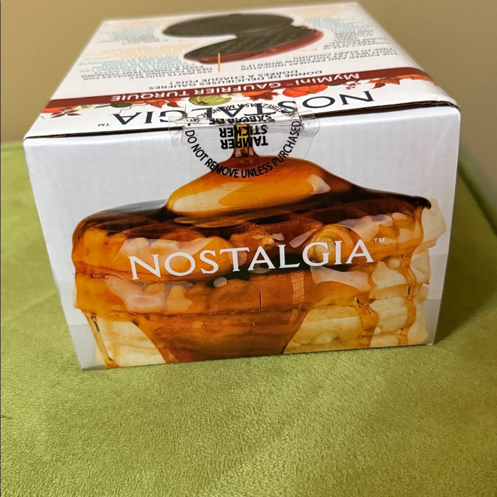 Nostalgia MyMini Turkey Waffle Maker - Picture 12 of 13